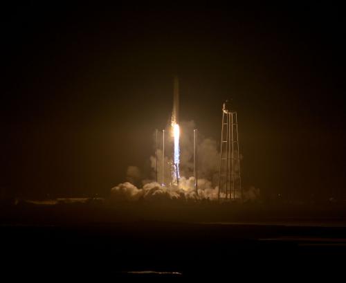 Ракета «Антарес», оснащенная российским двигателем РД-181, успешно стартовала Ракета «Антарес», оснащенная российским двигателем РД-181, успешно стартовала