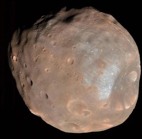 Портрет Фобоса. © NASA Портрет Фобоса. © NASA